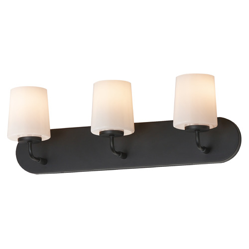 Maxim Lighting Maxim Lighting Durham Black Bathroom Light 12893WTBK