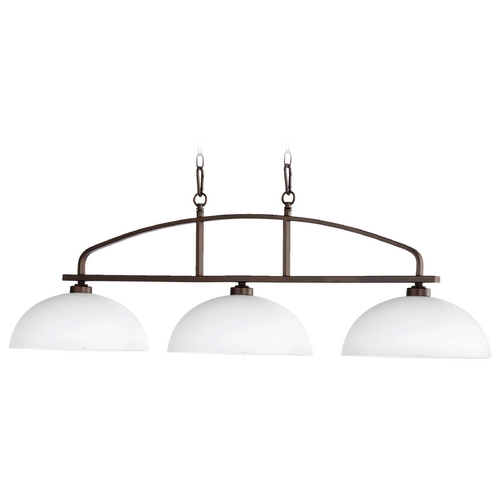 Reyes Oiled Bronze Linear LIght by Quorum Lighting