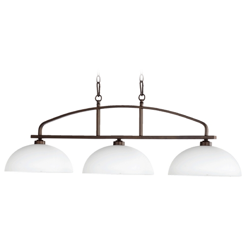 Quorum Lighting Reyes Oiled Bronze Linear LIght by Quorum Lighting 6660-3-86