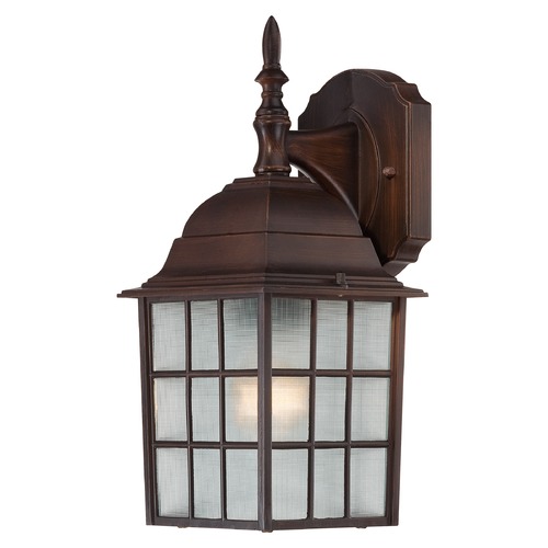 Adams Rustic Bronze Outdoor Wall Light by Nuvo Lighting