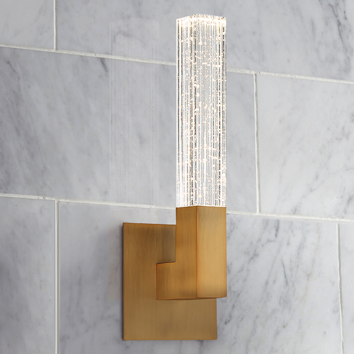 Cinema Aged Brass LED Sconce by Modern Forms
