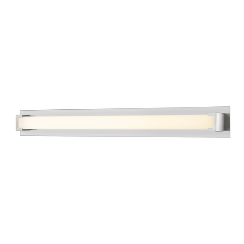 Z-Lite Elara Brushed Nickel LED Vertical Bathroom Light by Z-Lite 1926-47V-BN-LED