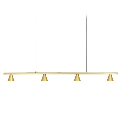 Kuzco Lighting Dune Brushed Brass LED Linear Light by Kuzco Lighting LP19937-BB