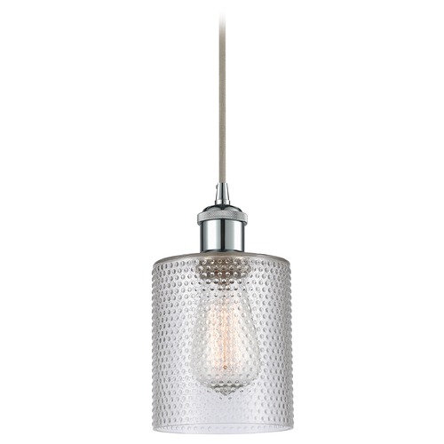 Cobbleskill Polished Chrome Mini Pendant by Innovations Lighting