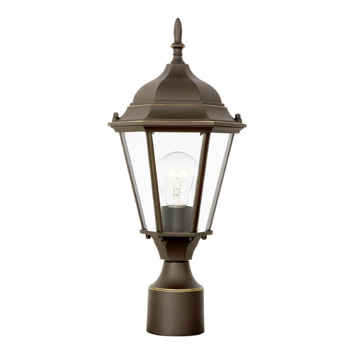Bakersville 17.88-Inch Antique Bronze Post Light by Generation Lighting