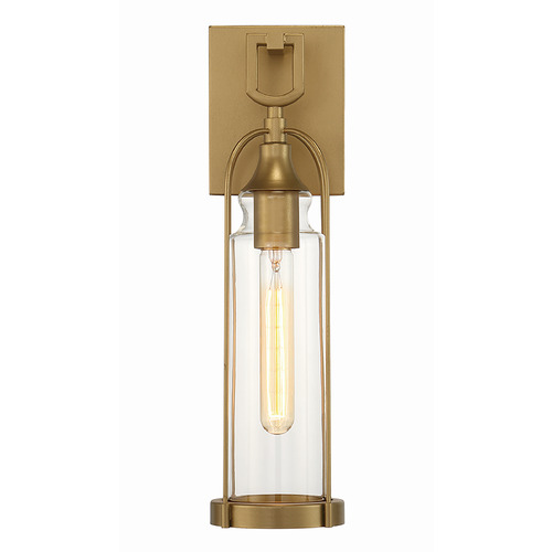 Eurofase Lighting Yasmin 17-Inch Outdoor Sconce in Aged Gold by Eurofase Lighting 42726-025