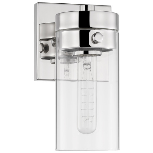 Nuvo Lighting Intersection Wall Sconce in Polished Nickel by Nuvo Lighting 60-7631