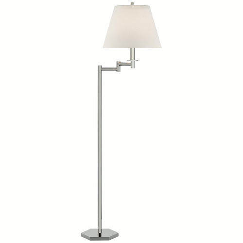 Paloma Contreras Olivier Floor Lamp in Polished Nickel by VC Signature