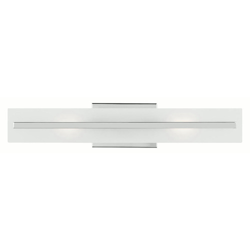 Visual Comfort Studio Collection Dex Chrome Vertical Bathroom Light