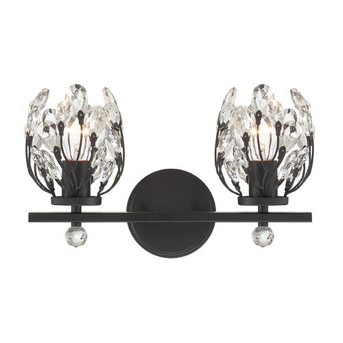 Moreno 15.50-Inch Bath Light in Matte Black by Savoy House