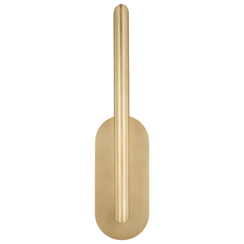 Visual Comfort Modern Collection Kelly Wearstler Fielle Hand Rubbed Antique Brass LED Sconce