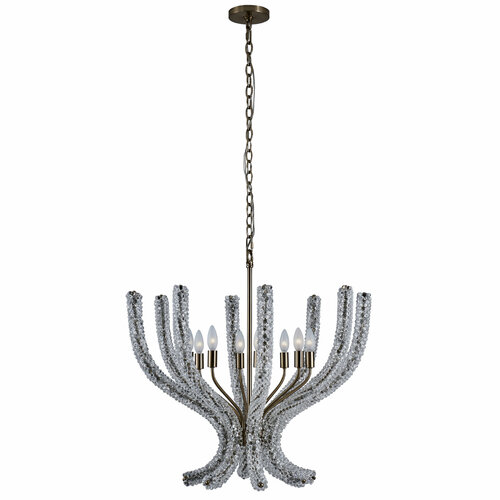 Kalco Lighting Coral Brushed Champagne Gold Chandelier