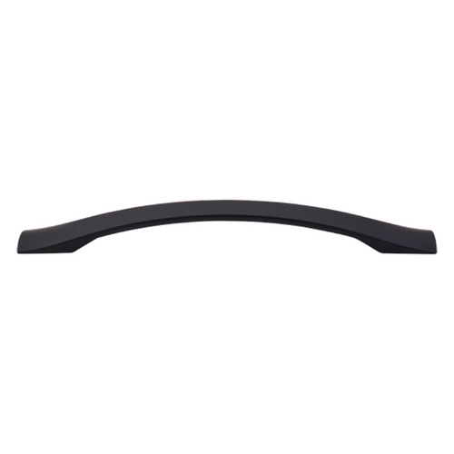 Top Knobs Hardware Modern Cabinet Pull in Flat Black Finish M1150