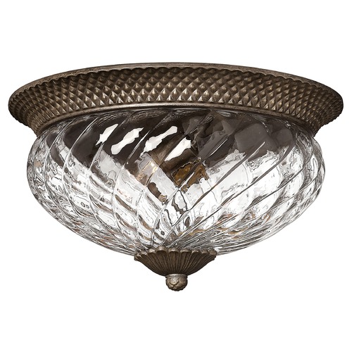 Hinkley Plantation 16-Inch Flush Mount in Pearl Bronze by Hinkley Lighting 4881PZ