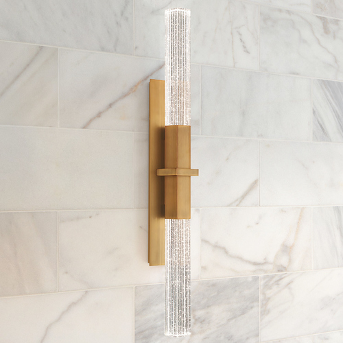 Cinema Aged Brass LED Sconce by Modern Forms