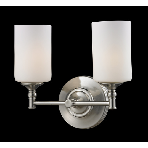 Z-Lite Cannondale Brushed Nickel Bathroom Light by Z-Lite 2102-2V