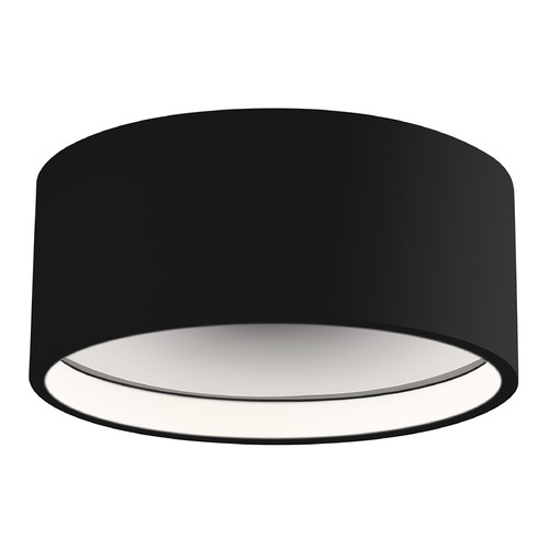 Modern Black LED Flush Mount 3000K 880LM by Kuzco Lighting