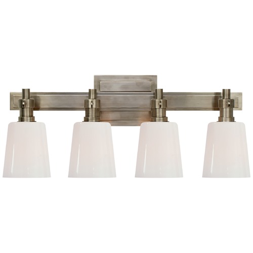 Thomas OBrien Bryant Bath Light in Antique Nickel by Visual Comfort Signature