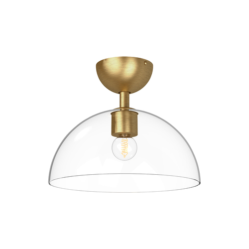 Alora Lighting Alora Lighting Jude Brushed Gold Semi-Flushmount Light SF563012BGCL