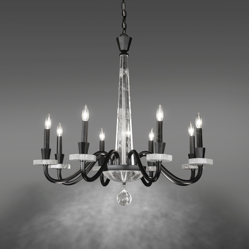 Amadeus Black Chandelier by Schonbek Lighting