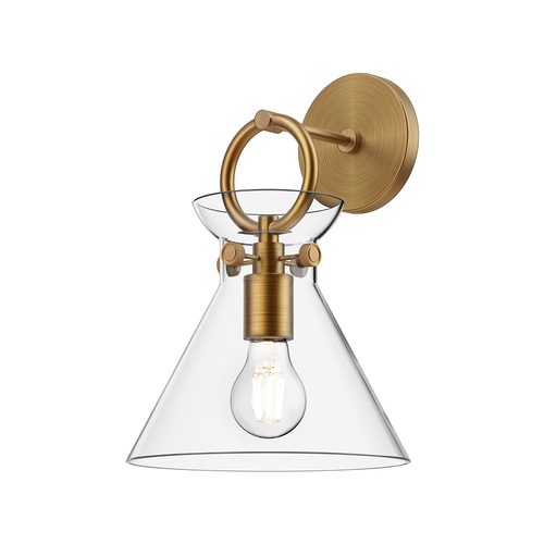 Alora Lighting Alora Lighting Emerson Aged Gold Sconce WV412509AGCL