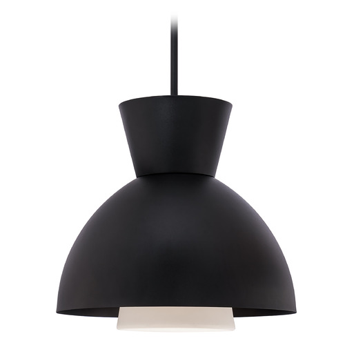 WAC Lighting Carafe 16-Inch LED Pendant in Black by WAC Lighting PD-23316-BK
