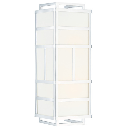 Crystorama Lighting Libby Langdon Danielson Polished Nickel Sconce