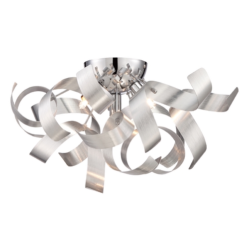 Ribbons Flush Mount in Millenia by Quoizel Lighting