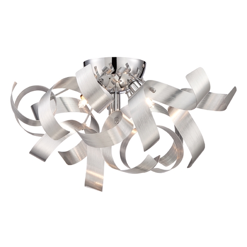 Quoizel Lighting Ribbons Flush Mount in Millenia by Quoizel Lighting RBN1616MN