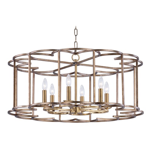 Maxim Lighting Helix Bronze Fusion Pendant by Maxim Lighting 24735BZF