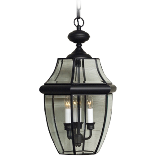 Newbury Outdoor Hanging Light in Mystic Black by Quoizel Lighting