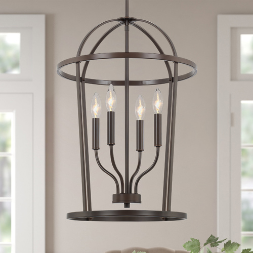 HomePlace by Capital Lighting Greyson 16-Inch Bronze Pendant by HomePlace by Capital Lighting 528541BZ