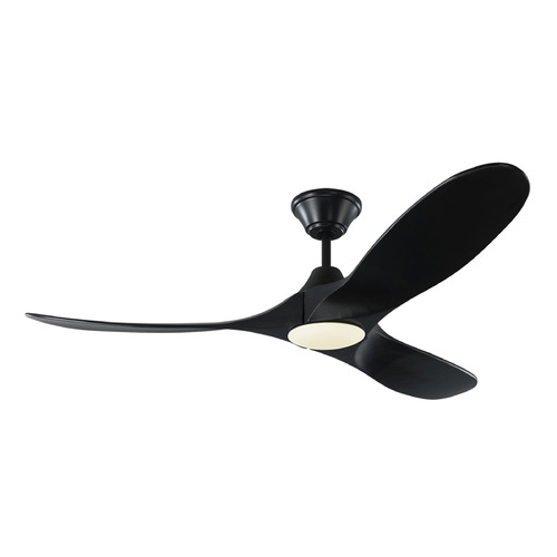 Maverick 52-Inch LED Fan in Black by Visual Comfort & Co Fans