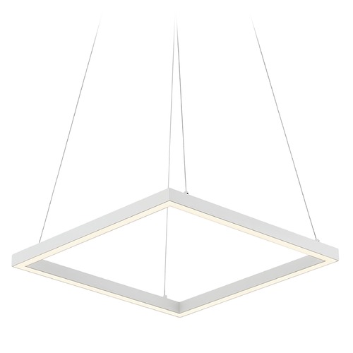 Piazza White LED Pendant by Kuzco Lighting