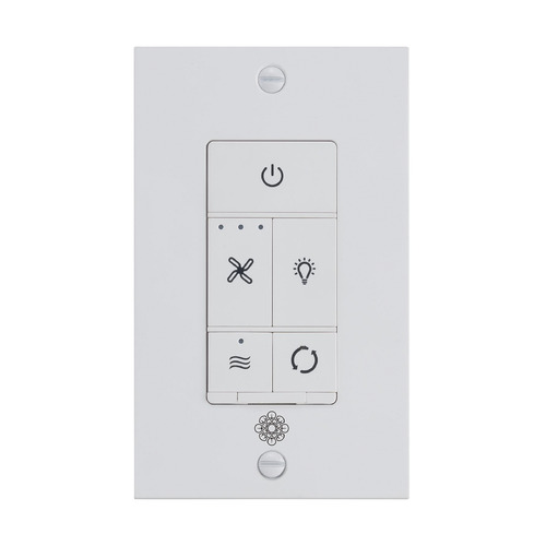 Visual Comfort Fan Collection 3-Speed Wall Control with LED Dimmer by Visual Comfort & Co Fans ESSWC-11
