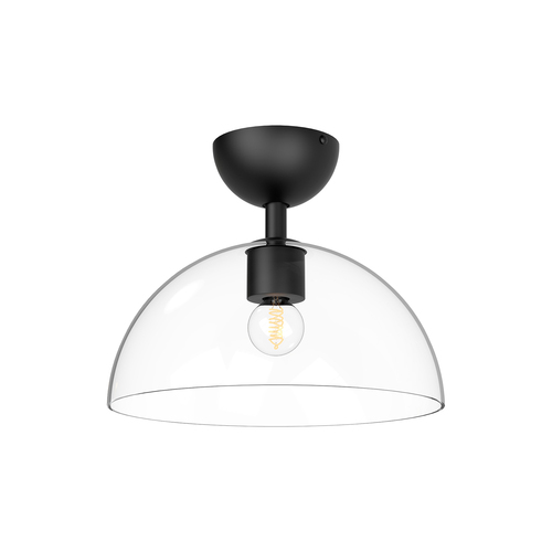 Alora Lighting Jude Matte Black Semi-Flushmount Light