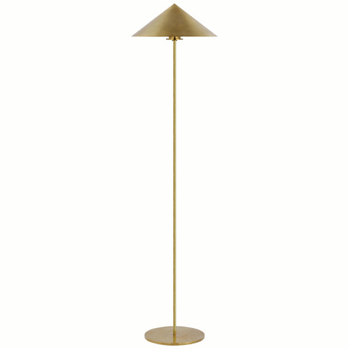 Visual Comfort Signature Collection Paloma Contreras Orsay Floor Lamp in Antique Brass by VC Signature PCD1200HAB