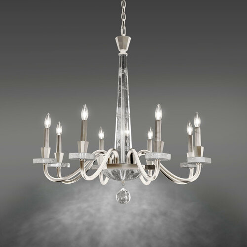 Amadeus Antique Silver Chandelier by Schonbek Lighting