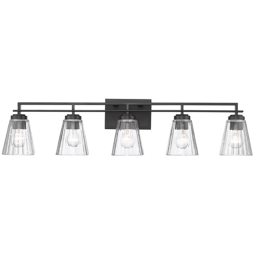 Z-Lite Lyna Matte Black Bathroom Light