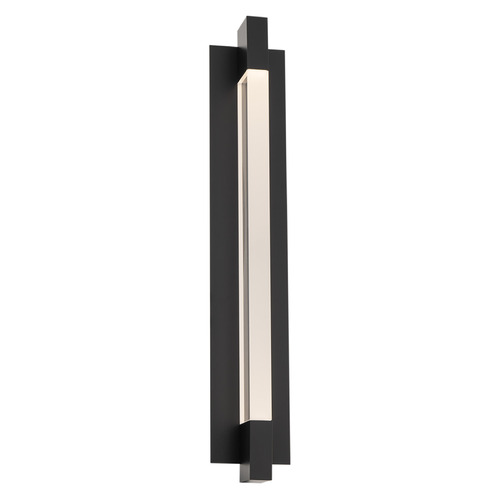 Modern Forms Heliograph Black LED Outdoor Wall Light