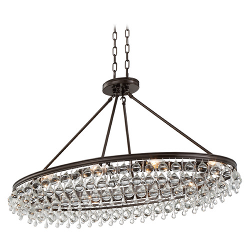 Crystorama Lighting Calypso Vibrant Bronze Chandelier