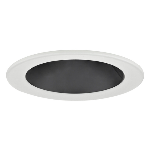 Black Open Reflector PAR20 Trim for 4-Inch Recessed Cans
