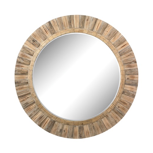 Elk Lighting Oversized Round Wicker Mirror 51-10163