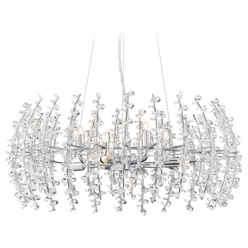 Quoizel Lighting Valla Polished Chrome Pendant by Quoizel Lighting VLA2823C