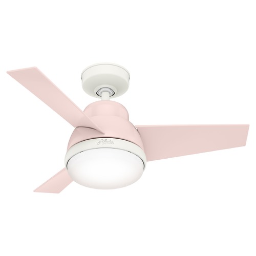 Hunter Fan Company Valda 36-Inch Fan in Blush Pink by Hunter Fan Company 51850