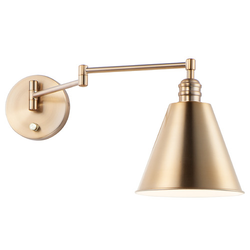 Maxim Lighting Library Heritage Swing Arm Lamp