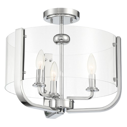 Eurofase Lighting Campisi Chrome Semi-Flush Mount by Eurofase Lighting 38156-021