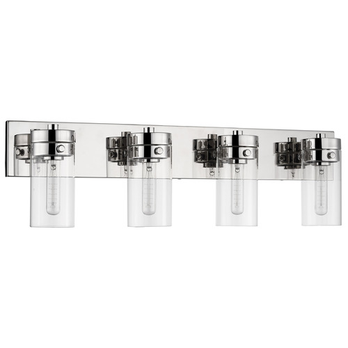 Nuvo Lighting Intersection 4-Light Vanity Light in Polished Nickel by Nuvo Lighting 60-7634