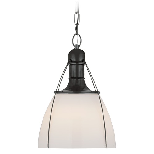 Chapman & Myers Prestwick 18-Inch Pendant in Bronze by Visual Comfort Signature