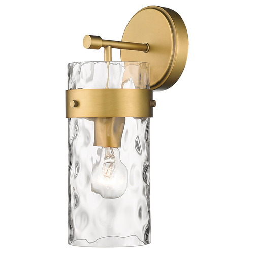 Fontaine Rubbed Brass Sconce by Z-Lite
